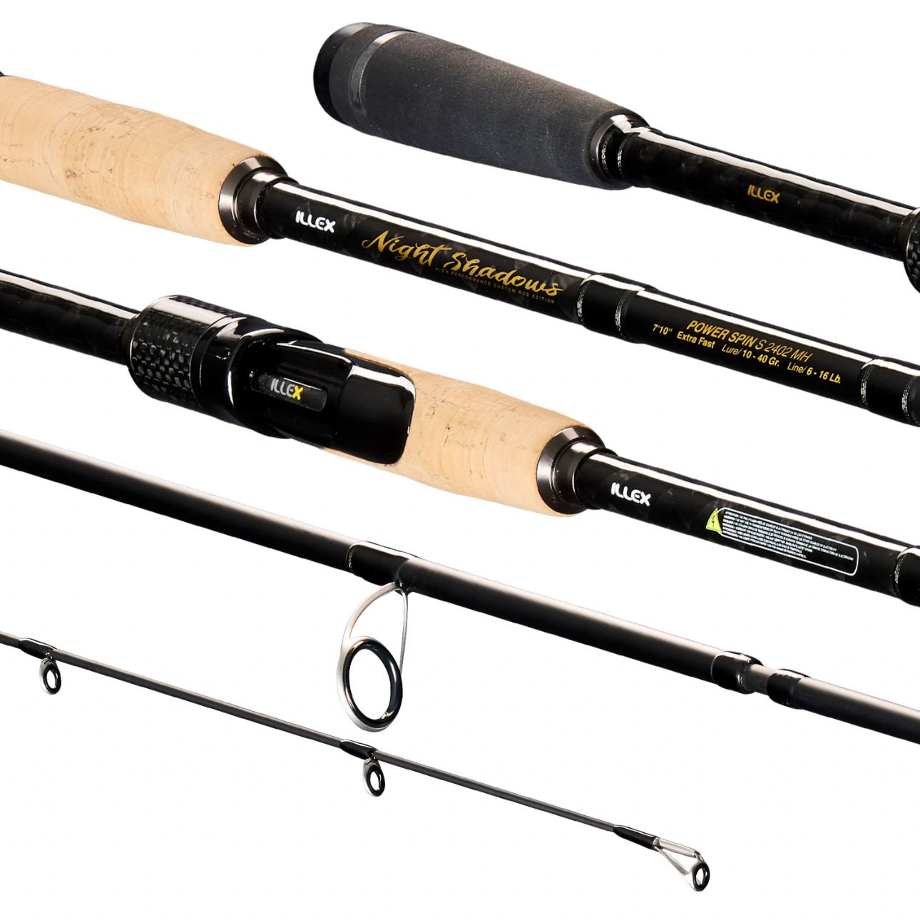 Illex Ashura Night Shadows S 2602 MH-H Power Spin up to 60g